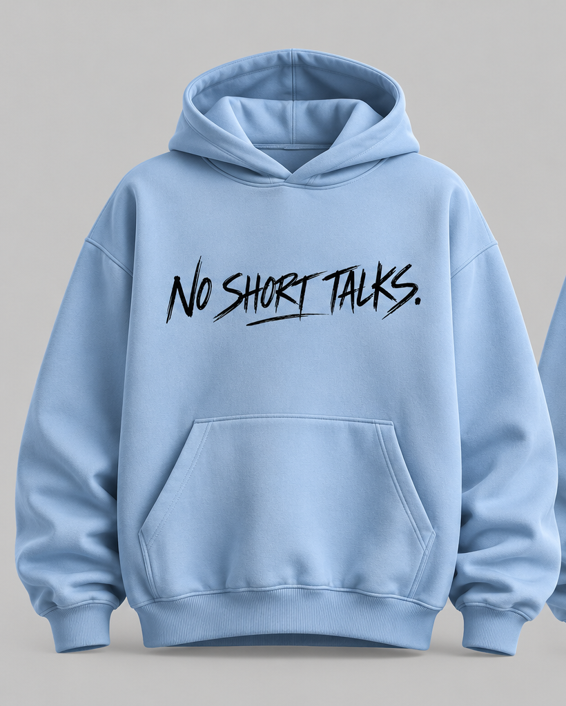 NO SHORT TALKS | Oversized Hoodie