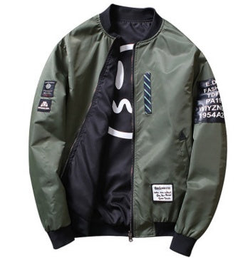 Men's Reversible Flight Jacket for Autumn &Winter