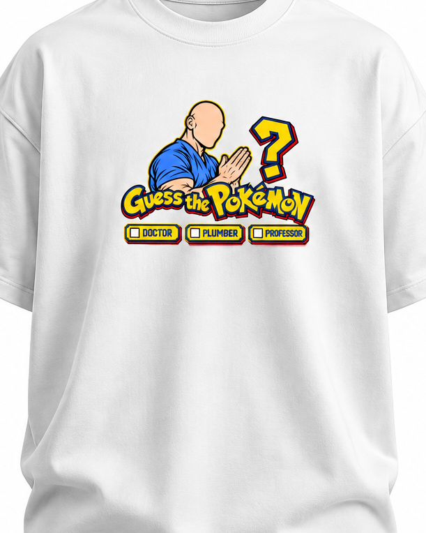 Guess The Pokéeemon | Oversized T-Shirt