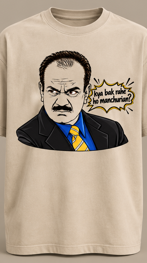 Kya Bak Rahe Ho M* | Oversized T-Shirt
