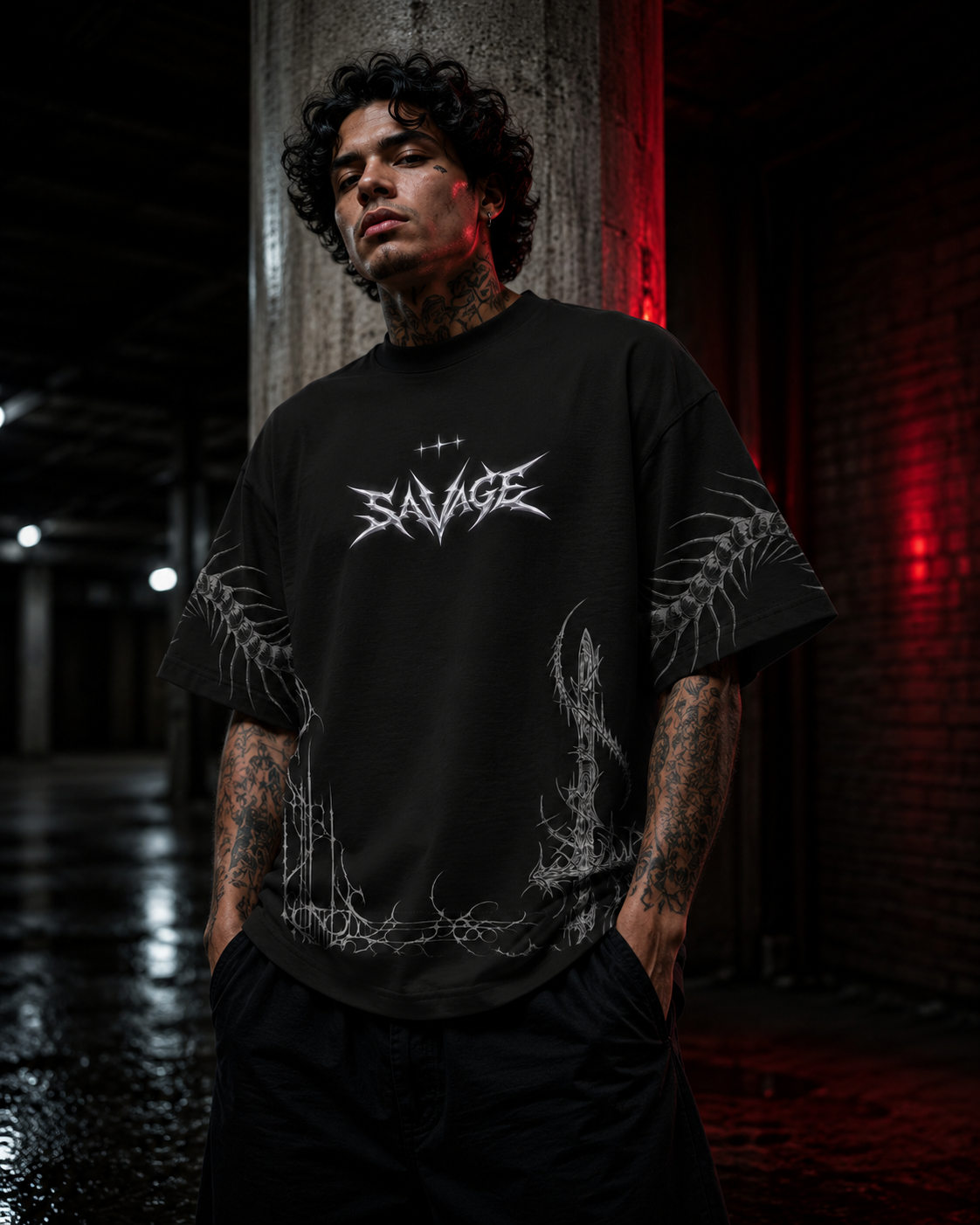 Obsidian Oversized Tee