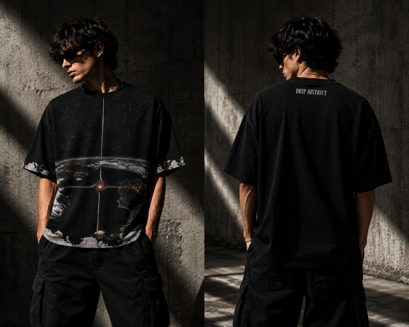 Cosmos Null Oversized Tee